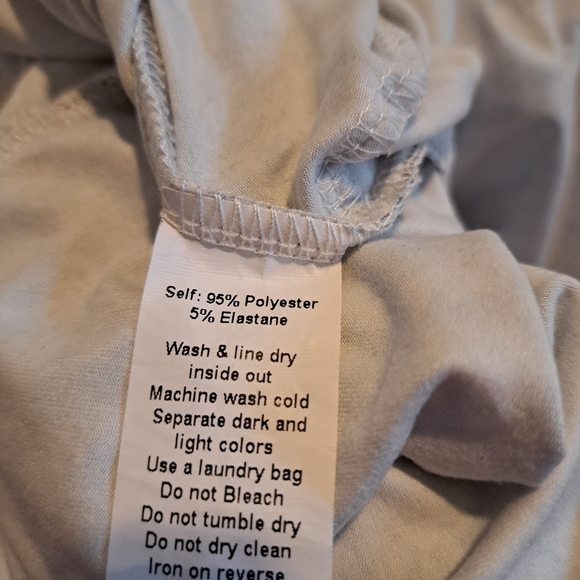 Mia Joy girls size 12 dress, 2 tone gray Joyfolie girls short sleeve dress VGUC - Picture 5 of 5